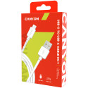 Canyon kaabel USB - USB-C UC-1 1m, valge