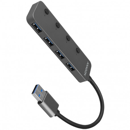 Axagon USB hub HUE-MSA 4xUSB3.2 Gen 1