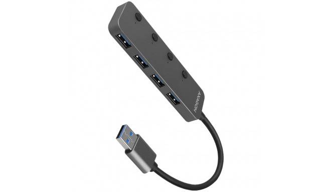 Axagon USB hub HUE-MSA 4xUSB3.2 Gen 1