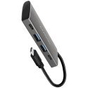 AXAGON HMC-4G2 2x USB-A + 2x USB-C, USB-C 3.2 Gen 2 10Gbps hub, 13cm USB-C cable