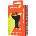 CANYON C-08, Universal 3xUSB car adapter, Input 12V-24V, Output DC USB-A 5V/2.4A(Max) + Type-C PD 18