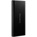 CANYON PB-106, Power bank 10000mAh Li-poly battery, Input 5V/2A, Output 5V/2.1A(Max), USB cable leng