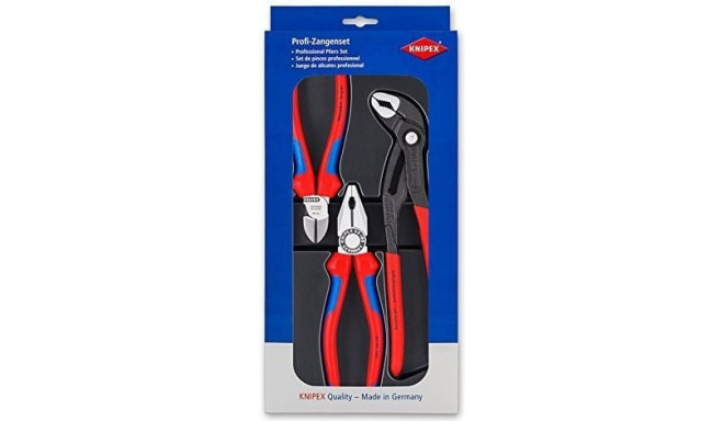 KNIPEX tangide komplekt 3 tk 0302180/7002160/8701250