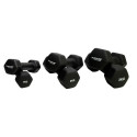 Hantlid TUNTURI Neopreen Dumbbellset, 3 paari + hoidik