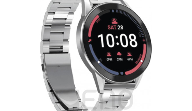 Puro Metall Armband Galaxy Watch4 silber