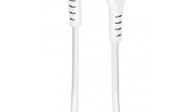 SBS USB-C zu USB-C Spiraldatenkabel 1m weiß
