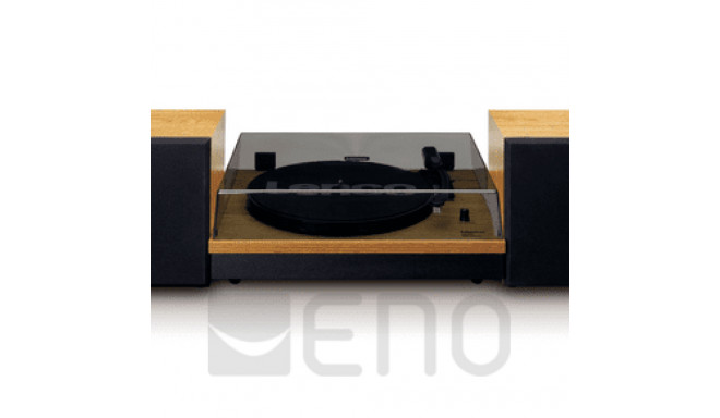 Lenco LS-300 Plattenspieler m. sep. Lautsprechern holz