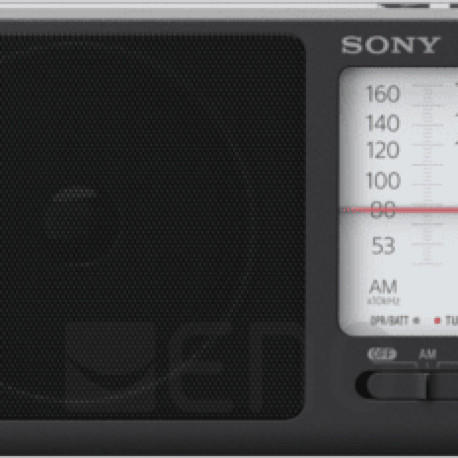 Sony raadio ICF-506 MW/FM analooghäälestus, must