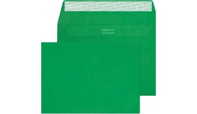 Ümbrik C6 self-adhesive green 10 pcs