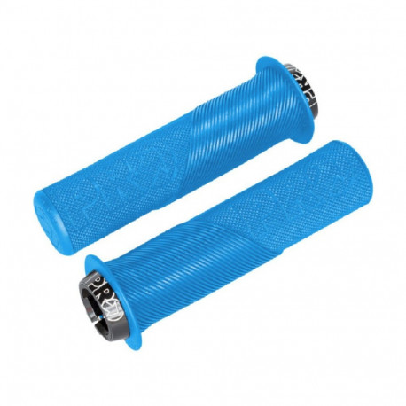 Käepidemed PRO Lock on Trail grip LTD with flange, sinised