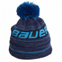 Bauer NE Pom Knit winter hat 1059441 (granatowy)