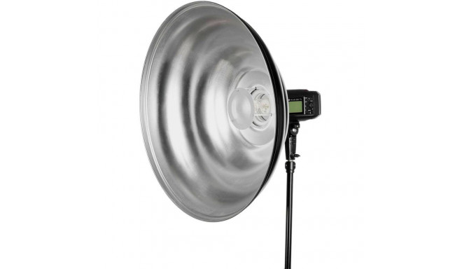 Quadralite Wave Beauty Dish 70cm sudraba