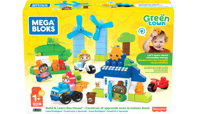 Mattel Mega Bloks Ekodomek: zestaw klocków (H