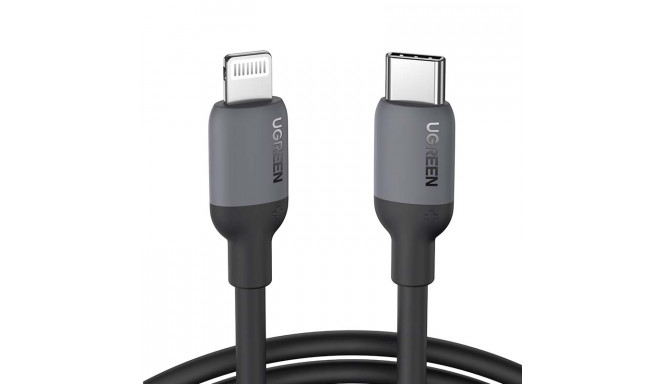 Ugreen USB Type C - Lightning cable (MFI certificate) C94 chip 1m black (US387 20304)
