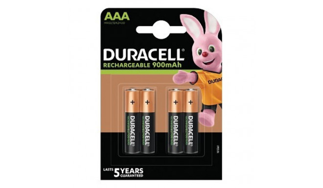 AAA/HR3 900mAh batteries, blister 4 pieces