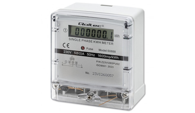 Single phase electronic meter 230V LDC