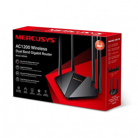 Mercusys MR30G ruuter AC1200 1WAN 2LAN