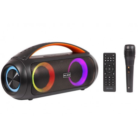 The BOOMBOX Bluetooth Speaker delivers earth-shaking bass and crystal-clear highs i