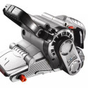 800W Graphite belt sander with 75 x 457 mm endless belt and carrying case