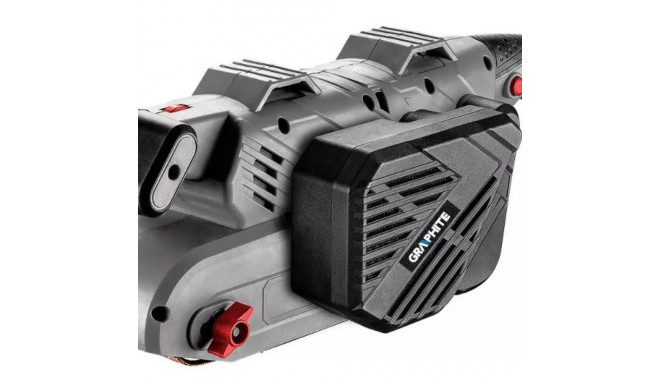 Belt grinder 900W Graphite 75x533 mm