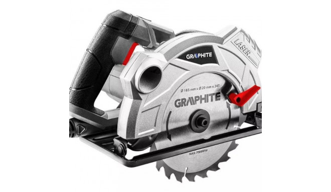 Circular saw 1500W Graphite circular saw blade 185 mm