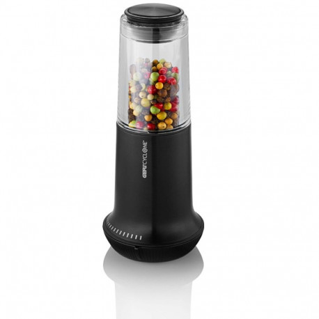 Salt and pepper grinder L black GEFU X-PLOSION G-34630