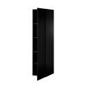 Wardrobe PAFOS 1D 45x55.5x198.5 Black matt