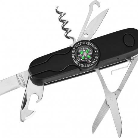 Azymut Izeron taskunuga – 13 tööriista + vöökott (HK20017-8BL)