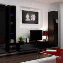 Cama Full cabinet VIGO '180' 180/40/30 black/black gloss