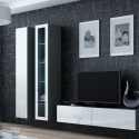 Cama Full cabinet VIGO '180' 180/40/30 grey/white gloss