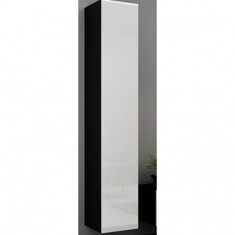Cama Full cabinet VIGO '180' 180/40/30 white/black gloss