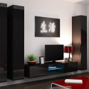 Cama Full cabinet VIGO '180' 180/40/30 black/black gloss