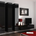 Cama Full cabinet VIGO '180' 180/40/30 black/black gloss