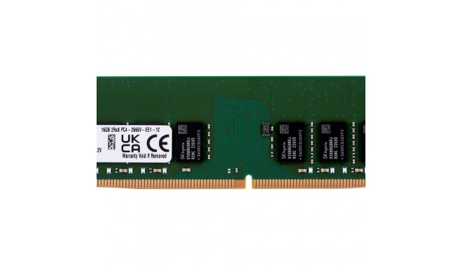 Kingston UDIMM ECC 16GB DDR4 2Rx8 Hynix D 2666MHz PC4-21300 KSM26ED8/16HD