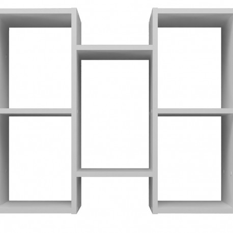 Wall-hung bookcase Bilbao 7.0 Wall Shelves White