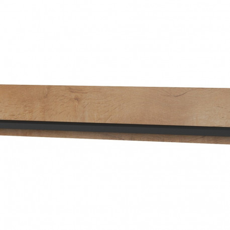 Cama set of two shelves 125cm SOHO lefkas oak/black