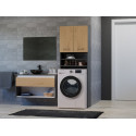 Washing machine cabinet POLA DK 64x30xH180 anthracite/artisan