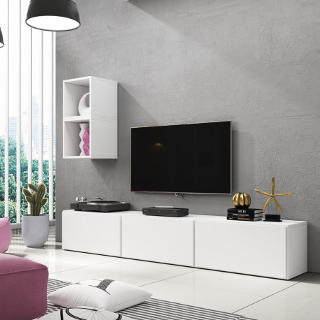 Cama elutoa mööblikomplekt ROCO 7 (3xRO3 + 2xRO6) valge/valge/valge