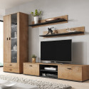 SOHO 8 set (RTV180 cabinet + S6 + shelves) Oak lefkas