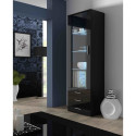 SOHO 1 furniture set (RTV180 cabinet + S1 cabinet + shelves) Black/Black gloss SOHO 1 furniture set (RTV180 cabinet + S1 cabinet + shelves) Black/Black gloss