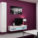 Cama Living room cabinet set VIGO NEW 13 white/white gloss