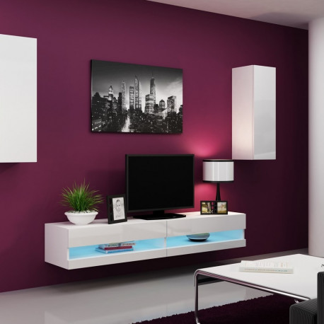 Cama elutoa kapi komplekt VIGO NEW 10 valge/valge läikiv