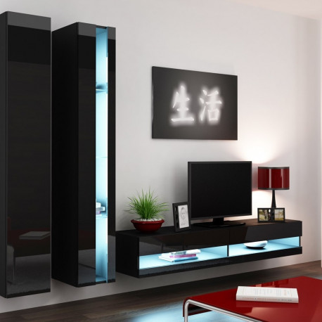 Cama elutoa kapi komplekt VIGO NEW 5 must/must läikiv