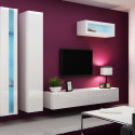 Cama Living room cabinet set VIGO NEW 2 white/white gloss