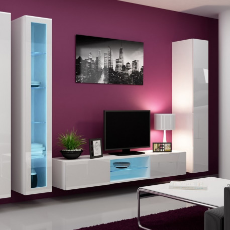 Cama elutoa kapikomplekt VIGO 17 valge/valge läikiv