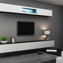 Cama Living room cabinet set VIGO 12 black/white gloss