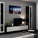 Cama Living room cabinet set VIGO 5 black/white gloss