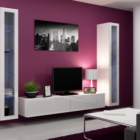 Cama elutoa kapikomplekt VIGO 5 valge/valge läikiv