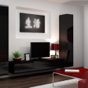 Cama Living room cabinet set VIGO 4 black/black gloss