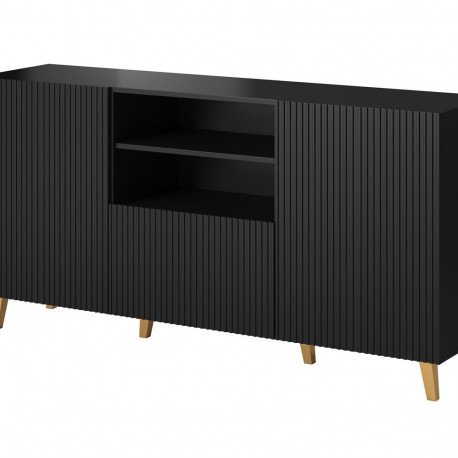 Cama Commode PAFOS 150x42x82 Black matt